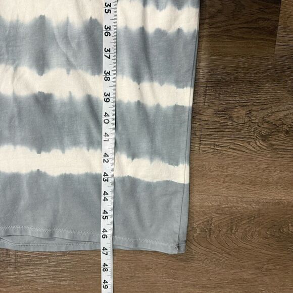 Peruvian Connection Maxi Dress Large Beachcomber Long Sleeve Stripe Tie Dye - Picture 5 of 9